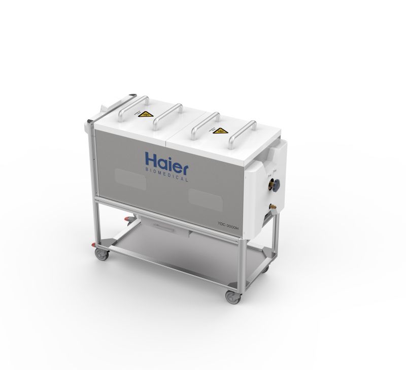 Liquid Nitrogen Container-Low Temperature Transport Trolley